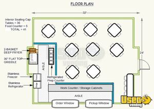 2021 40kr-exp2 Mobile Modular Kitchen Restaurant Concession Trailer Triple Sink Florida for Sale