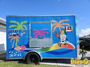 2021 6x12sa Shaved Ice Concession Trailer Snowball Trailer Air Conditioning Florida for Sale