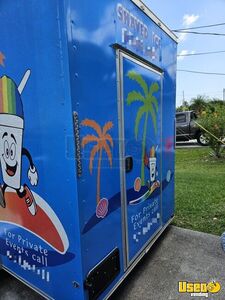 2021 6x12sa Shaved Ice Concession Trailer Snowball Trailer Concession Window Florida for Sale