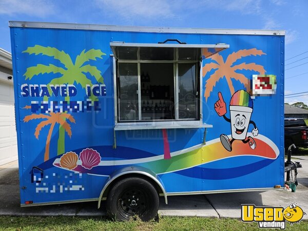 2021 6x12sa Shaved Ice Concession Trailer Snowball Trailer Florida for Sale