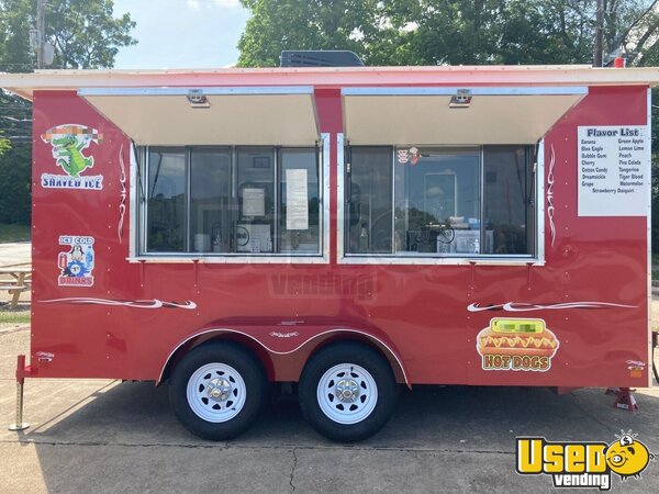 2021 6x14 Sddt Shaved Ice Concession Trailer Snowball Trailer Arkansas for Sale