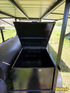 2021 76 Open Bbq Smoker Trailer Barbecue Food Trailer Gray Water Tank Texas for Sale