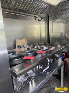 2021 7x16 Two Axle Kitchen Food Trailer Removable Trailer Hitch Michigan for Sale