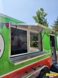 2021 7x16ta2 Kitchen Food Trailer Exterior Customer Counter Georgia for Sale