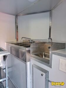 2021 7x16ta2 Kitchen Food Trailer Refrigerator Georgia for Sale