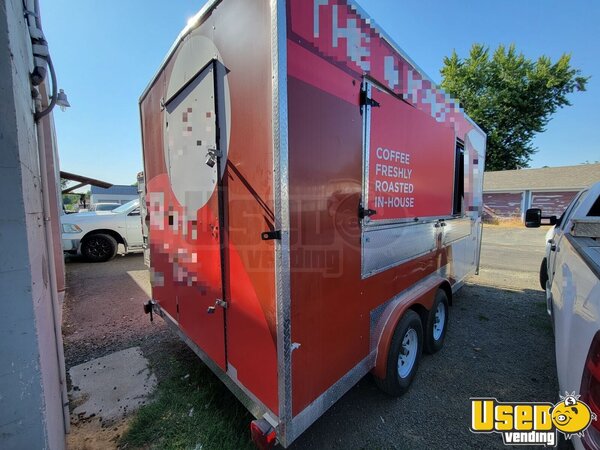 2021 8' X 16' Coffee And Smoothie Concession Trailer Beverage - Coffee Trailer Washington for Sale