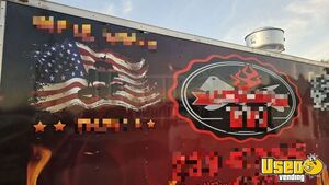 2021 8 X 16 Kitchen Food Trailer Stainless Steel Wall Covers Florida for Sale