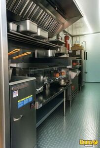 2021 8.5' X 20' Concession / Dual Axle Kitchen Food Trailer Generator Florida for Sale