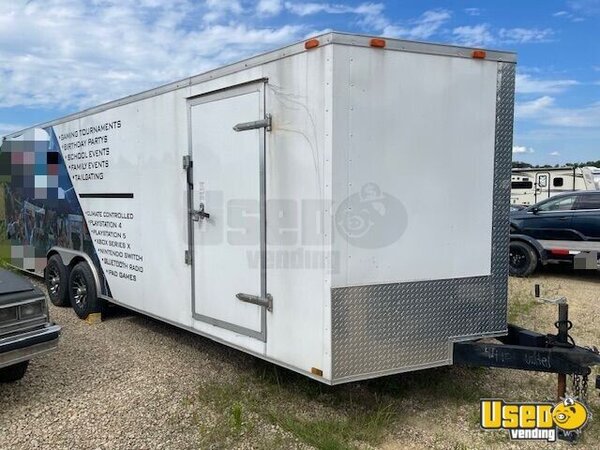 2021 8.5 X 24 Foot Enclosed Trailer With Dual Axel Wt 3600 Party / Gaming Trailer Mississippi for Sale