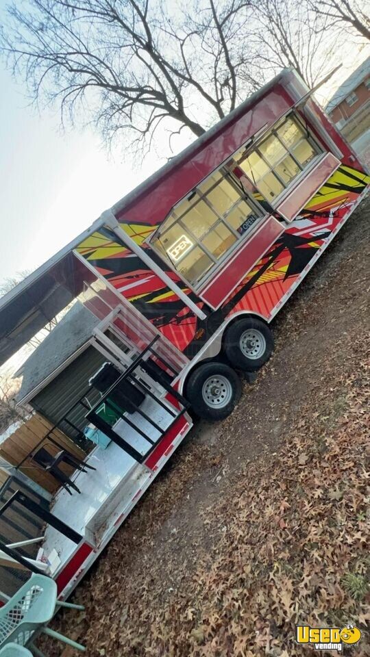 2021 Diamond Cargo 8.5' x 28' Food Concession Trailer with Open Porch ...