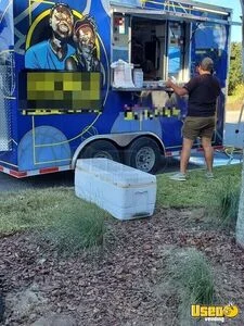 2021 8.5 X14.5k Kitchen Food Trailer Air Conditioning Florida for Sale