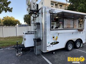 2021 8.5x 12ta Kitchen Food Trailer Stainless Steel Wall Covers Florida for Sale