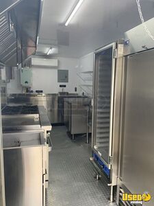 2021 8.5x16 Kitchen Concession Trailer Kitchen Food Trailer Diamond Plated Aluminum Flooring Florida for Sale