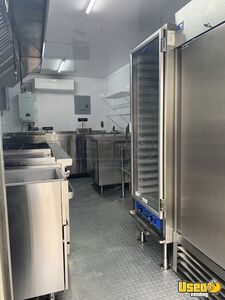 2021 8.5x16 Kitchen Concession Trailer Kitchen Food Trailer Stainless Steel Wall Covers Florida for Sale