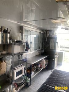 2021 8.5x20ta Kitchen Concession Trailer Kitchen Food Trailer Exterior Customer Counter Texas for Sale