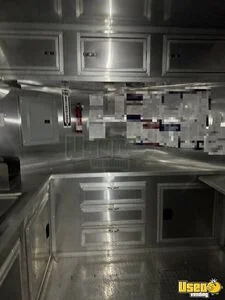2021 8.5x24ta2 Barbecue Food Trailer Diamond Plated Aluminum Flooring Texas for Sale