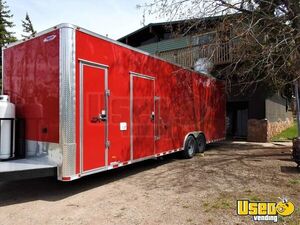 2021 8.5x28ta Kitchen Food Trailer Cabinets Utah for Sale