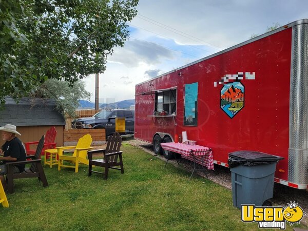 2021 8.5x28ta Kitchen Food Trailer Utah for Sale