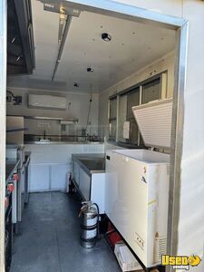 2021 8ft X 12ft Single Axel Kitchen Food Trailer Diamond Plated Aluminum Flooring Arizona for Sale