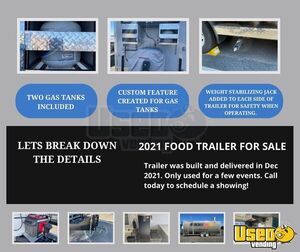2021 8x20 Kitchen Food Trailer Breaker Panel Arizona for Sale