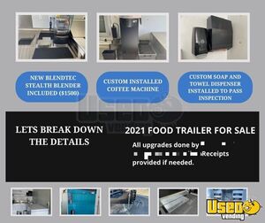 2021 8x20 Kitchen Food Trailer Hand-washing Sink Arizona for Sale