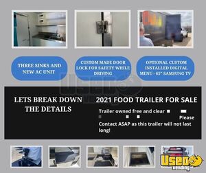 2021 8x20 Kitchen Food Trailer Hot Water Heater Arizona for Sale