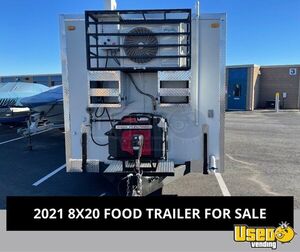 2021 8x20 Kitchen Food Trailer Stainless Steel Wall Covers Arizona for Sale