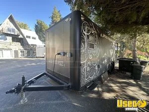 2021 8x24 Brick Pizza Oven Pizza Trailer Cabinets Idaho for Sale