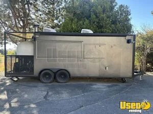 2021 8x24 Brick Pizza Oven Pizza Trailer Concession Window Idaho for Sale
