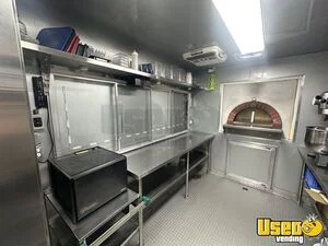 2021 8x24 Brick Pizza Oven Pizza Trailer Floor Drains Idaho for Sale