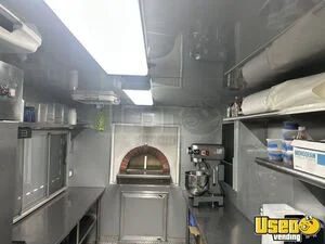 2021 8x24 Brick Pizza Oven Pizza Trailer Upright Freezer Idaho for Sale