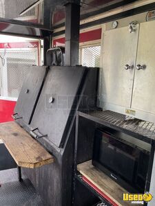 2021 Barbecue Concession Trailer Barbecue Food Trailer Diamond Plated Aluminum Flooring Texas for Sale