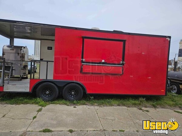 2021 Barbecue Concession Trailer Barbecue Food Trailer New Jersey for Sale