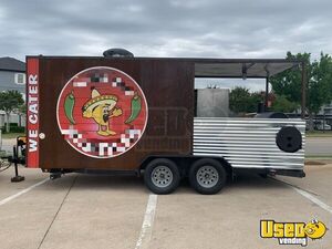2021 Barbecue Food Concession Trailer Barbecue Food Trailer Air Conditioning Texas for Sale