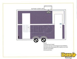 2021 Barbecue Food Concession Trailer Barbecue Food Trailer Interior Lighting Arizona for Sale