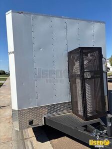 2021 Barbecue Food Trailer Barbecue Food Trailer Stainless Steel Wall Covers Texas for Sale
