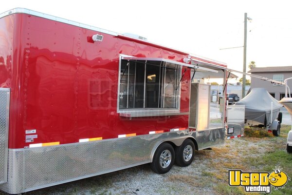 2021 Barbecue Food Trailer With Porch Barbecue Food Trailer Florida for Sale