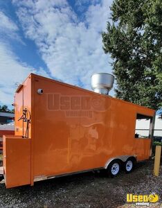 2021 Barbecue Kitchen Concession Trailer Barbecue Food Trailer Air Conditioning Florida for Sale