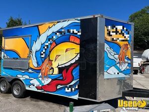 2021 Bbq Patio Style Concession Trailer Cabinets Florida for Sale