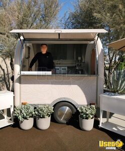 2021 Beverage Trailer Beverage - Coffee Trailer Stainless Steel Wall Covers California for Sale