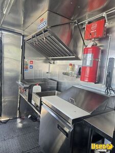 2021 Black 7 X 12 Concession Food Trailer Kitchen Food Trailer Flatgrill Arizona for Sale