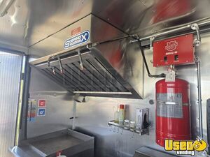 2021 Black 7 X 12 Concession Food Trailer Kitchen Food Trailer Prep Station Cooler Arizona for Sale