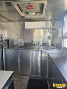 2021 Black 7 X 12 Concession Food Trailer Kitchen Food Trailer Propane Tank Arizona for Sale