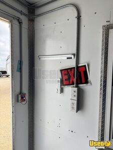 2021 Black Kitchen Food Trailer Interior Lighting Texas for Sale