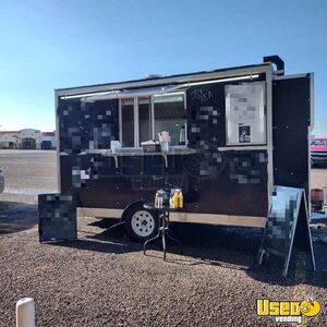 2021 Black Kitchen Food Trailer Oklahoma for Sale