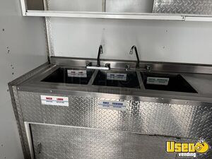 2021 Black Kitchen Food Trailer Stovetop Texas for Sale