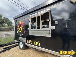 2021 Black Kitchen Food Trailer Texas for Sale