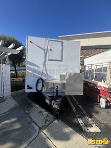 2021 Box Trailer Kitchen Food Trailer Exterior Customer Counter California for Sale