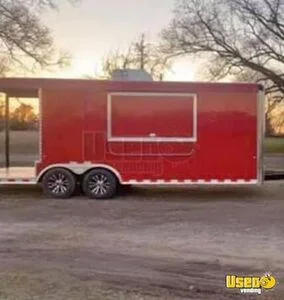 2021 Cargo Craft Food Trailer Kitchen Food Trailer Concession Window Texas for Sale