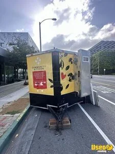 2021 Carrier Kitchen Food Trailer Stainless Steel Wall Covers California for Sale